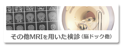 その他MRIを用いた検診(脳ドック他)